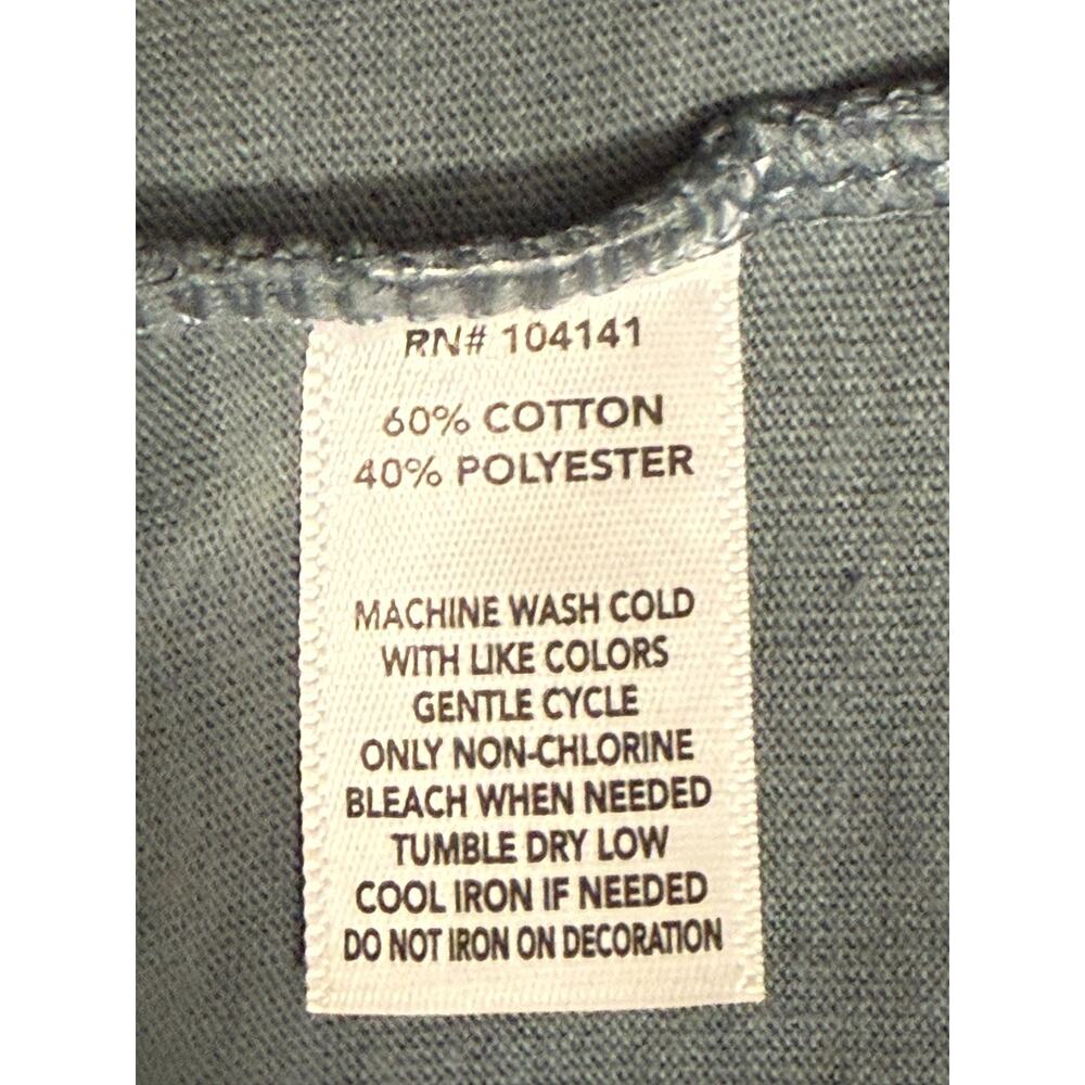 2XL Field And Stream Tee Shirt Men's XXL - Tall Gray Light Pullover Long Sleeve - Picture 4 of 5